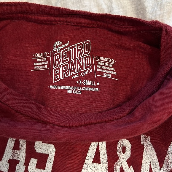 Texas A&M Cropped Boxy Tee Women’s Size XS - Picture 3 of 3